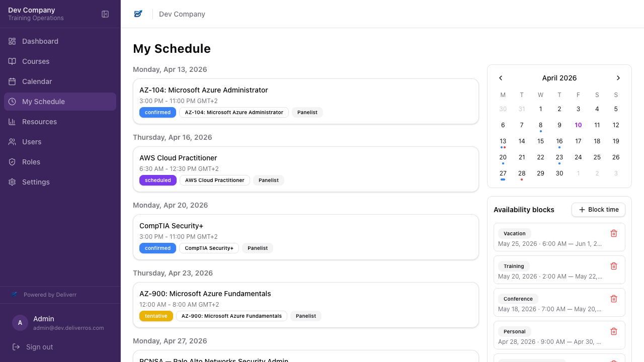 Timezone engine — automatic time conversion across regions